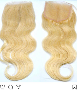 613 Blonde Closures