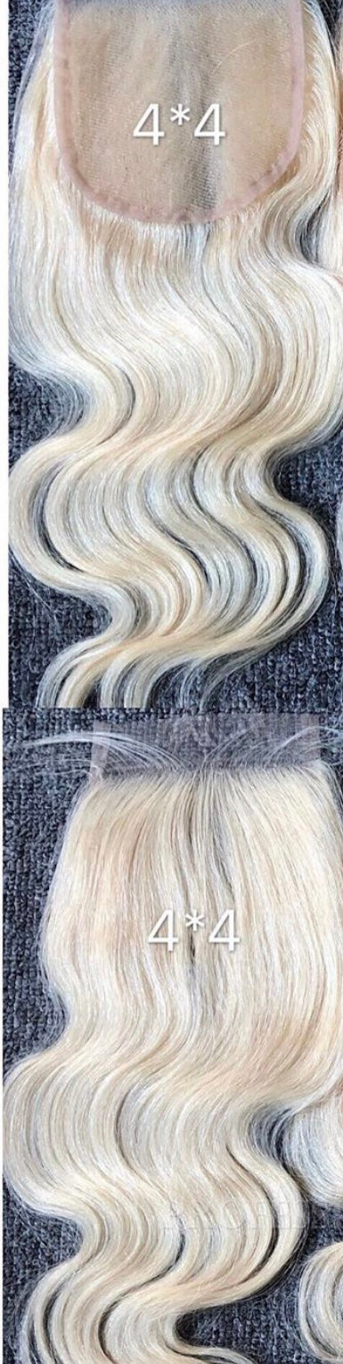 613 Blonde Closures