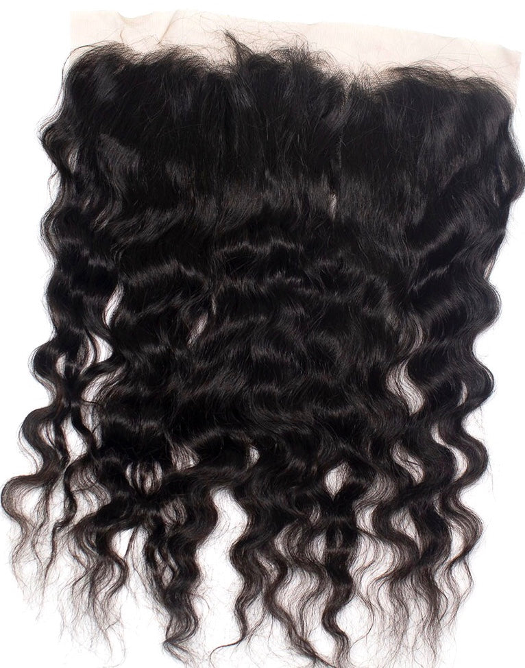 Raw Burmese Wavy Curly Frontal