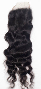 Raw Burmese Wavy Curly Closure